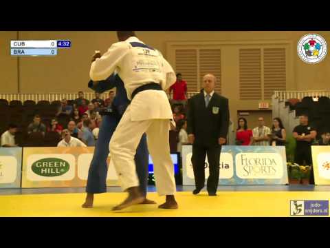 Judo 2013 Grand Prix Miami: Armenteros (CUB) - Pessanha (BRA) [-100kg]