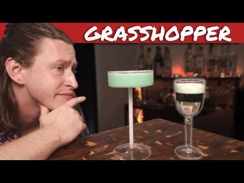 Which Grasshopper Is BEST? Pousse-Café VS Shaken