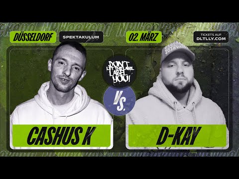 Cashus K vs D-Kay ⎪ Rap Battle + Interview @ NRWeekend ⎪ DLTLLY