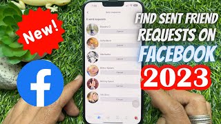 How to See Sent Friend Requests on Facebook App (2023)