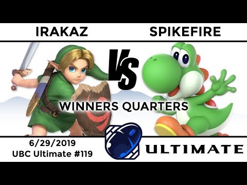 UBC Ultimate #119: WR4 - Irakaz (Young Link, Joker) vs Spikefire (Yoshi)