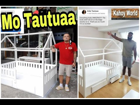 Kahoy World Doll House Bed for idol Mo' Tautuaa and Family ❤