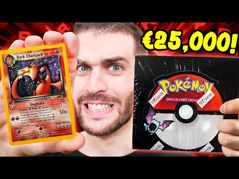 APRO un BOX POKEMON TEAM ROCKET PRIMA EDIZIONE da 25.000€!  [Evento Box Break]