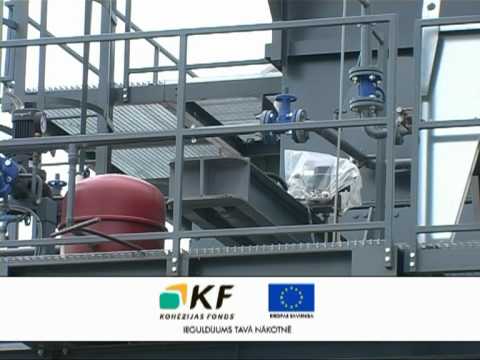 „Ošukalns" atklāj ar biomasu darbināmu koģenerācijas staciju