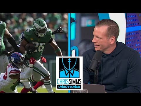 Eagles run game 'dominant' over Giants defense | Chris Simms Unbuttoned | NFL on NBC