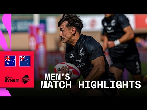 THRILLING Final in Dubai 😱 | New Zealand v Australia | HSBC SVNS Dubai 2025 | Men's Final Highlights