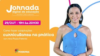 9ª Jornada Digital da Educação | Como fazer adaptações curriculares na prática