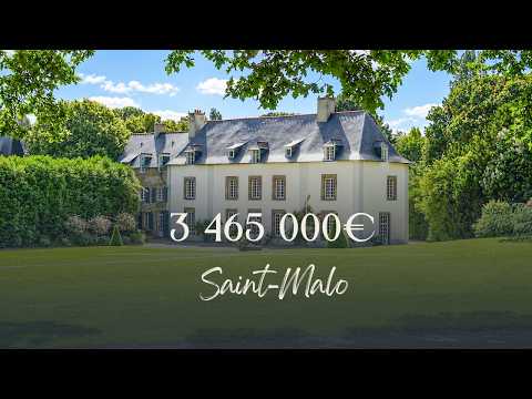 Saint-Malo | Propriété d'exception des XVIIe et XVIIIe siècles | Domaine clos de 3,7 ha