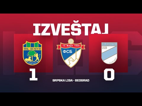 Izveštaj ZEMUN - JEDINSTVO Srpska Liga Beograd 7. Kolo