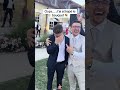 Boyfriend S Reaction When Bridesmaid Grabs Bouquet Wedding Bride Bouquettoss