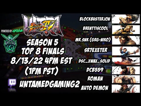 USF4 Season 5 Top 8 Finals 8/13/22