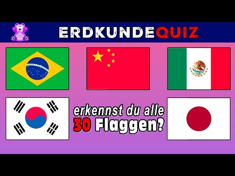 Das große Flaggen-Quiz 🇳🇴 🇫🇮 🇸🇪 Kannst du alle 30 Flaggen erraten?