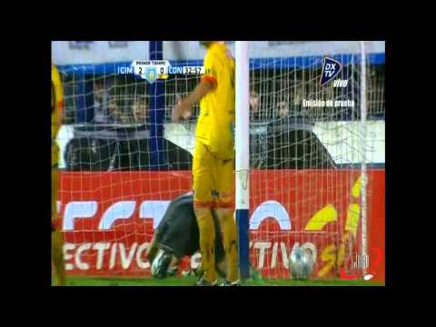 GOL DE BARSOTTINI - GIMNASIA LA PLATA 5 CRUCERO DEL NORTE 0 - FECHA 11 B NACIONAL (22 10 2012)