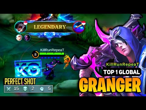 NEW KING! Granger Best Build 2023 [ Granger Top 1 Global Gameplay ] By KillRunRepeaT - MLBB