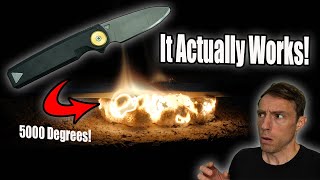 The Knife That Melts Through Steel? The Comments Were RIGHT! Sorta..