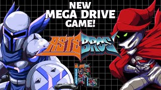 ASTEBROS - A New Mega Drive Game Coming In 2023 (Demons of Asteborg sequel)