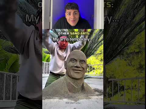 Other people doing sand art X the last guy 😳