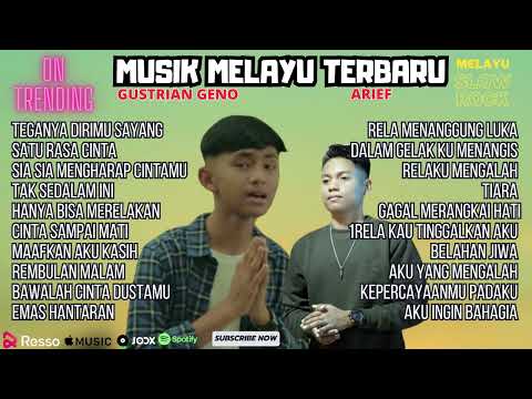 GUSTRIAN GENO FEAT ARIEF FULL ALBUM TERBARU & TERPOPULER 2023 || SATU RASA CINTA || PERCUMA