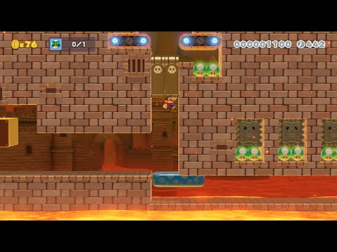 Custom Super Mario 3D World Levels: "Get A Life! 3D" by, MegaTefyt
