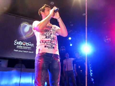 Eurovision 2011: Euroclub Turkish Party - Christos from Cyprus performs "San Aggelos S'Agapisa"