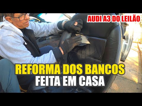 , title : 'REFORMAMOS OS BANCOS DO AUDI A3 DE R$ 5.200,00 DO LEILÃO - DEU CERTO???'