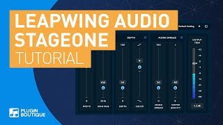 Video thumbnail for StageOne by Leapwing Audio | Tutorial & Review of Main Parameters by Plugin Boutique