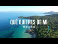 Video Lyric - Qué Quieres De Mi - Wataka