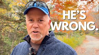 Responding to a Viewer's Comment - Am I Wrong?