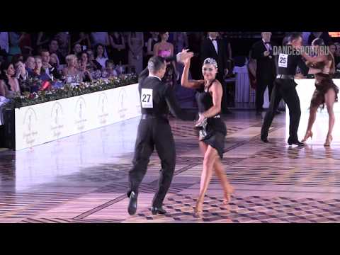 Dorin Frecautanu - Marina Sergeeva MDA, Cha-Cha-Cha, WDC European Championship 2019