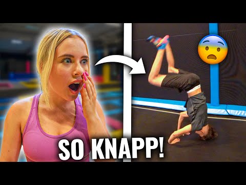 TRAMPOLINHALLE MIT MEINEM FREUND!😳 (es war so knapp!) - Itsmisabell
