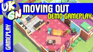 Moving Out [PS4] Two player demo gameplay