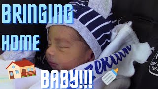Introducing baby boy / Leaving the hospital / Bringing baby boy home / Siblings finally meet baby