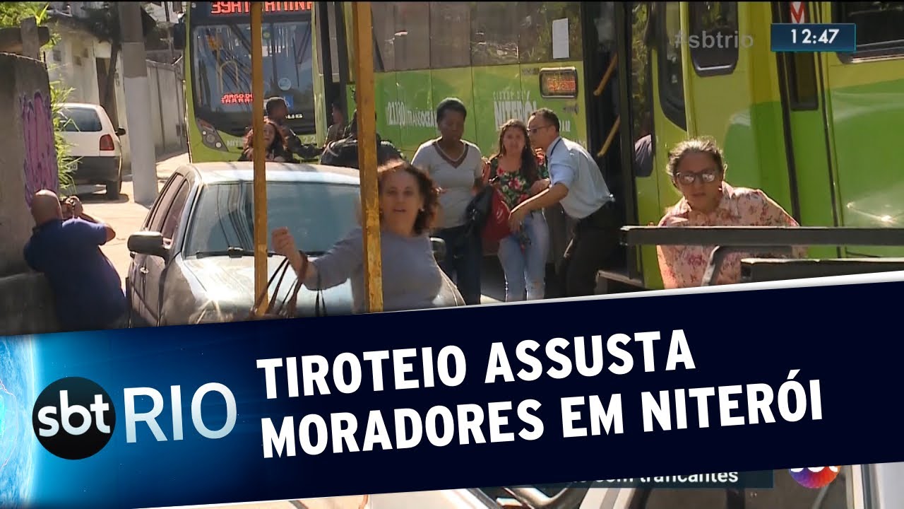 EXCLUSIVO! Tiroteio assusta moradores em Niterói
