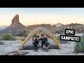 Backpacking in the Superstition Mountains near Phoenix, Arizona! (Dutchman + Peralta Canyon Trail)