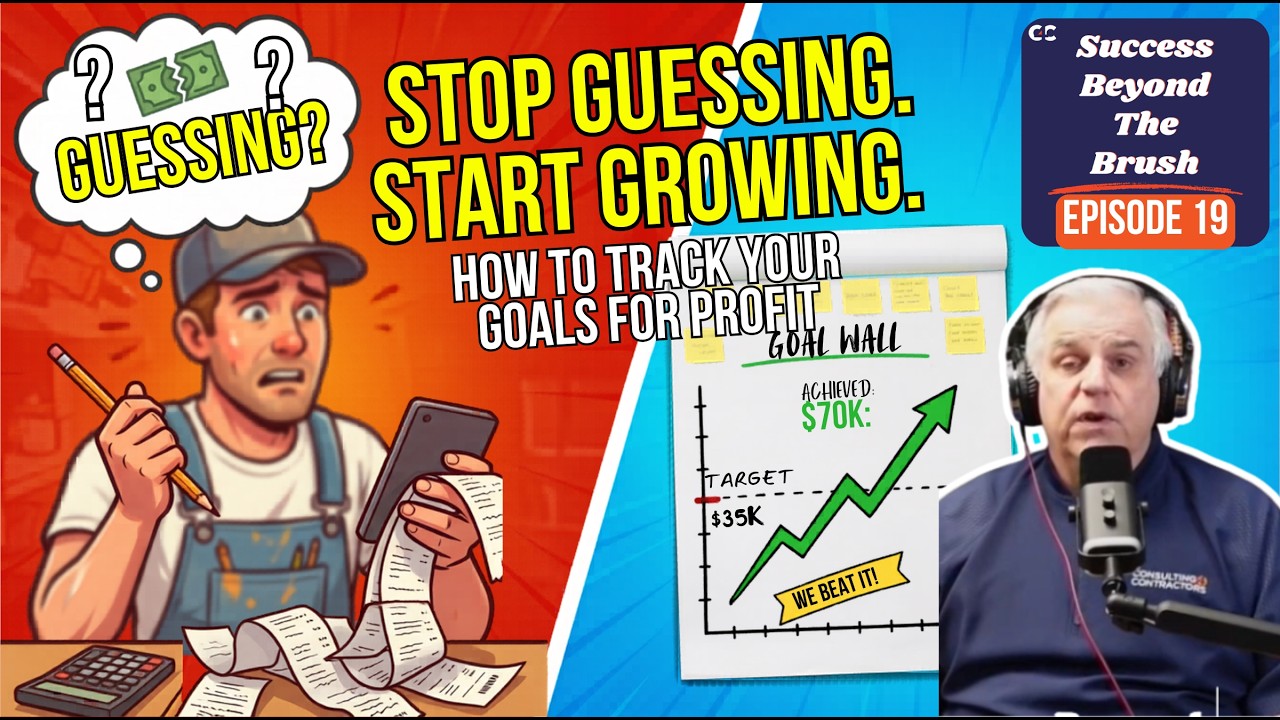 SBTB Ep. 19 | Why Goals, Budgets, and Projections Separate Growing Contractors from Struggling Ones