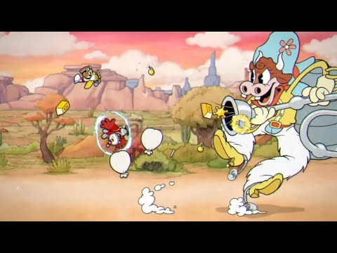 Cuphead DLC - Sheriff Esther Winchester Boss