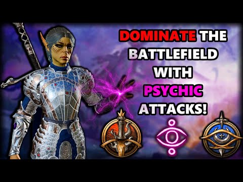 Baldur's Gate 3 - The Psionic Warrior Remastered (Spellsword Psychic Build)