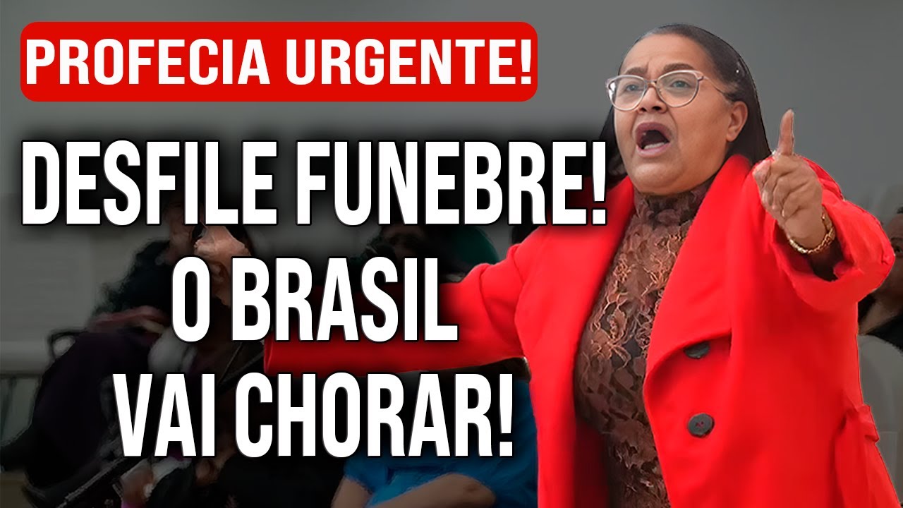 🟠URGENTE!! FORTE PROFECIA - O BRASIL VAI CHORAR!! Miss. Cristina Maranhão