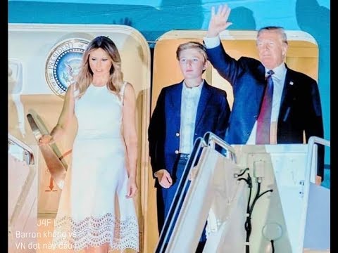 Toàn cảnh Tổng Thống Mỹ Donald Trump tới Việt Nam cùng con trai Barron Trump