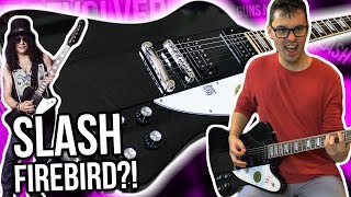 Video thumbnail for Not a Les Paul?! || Epiphone Slash Firebird Demo/Review by Agufish