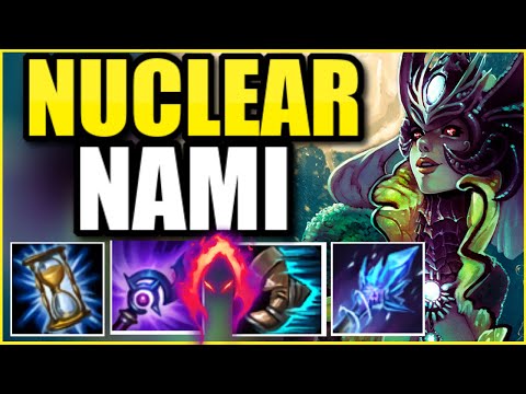 This NEW AP NAMI BUILD blows away entire enemy teams with a SINGLE BUBBLE 😱