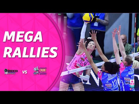 MEGA RALLIES of the match Conegliano - Novara | Game-3 Semifinal Playoff Scudetto | LVF 24/25