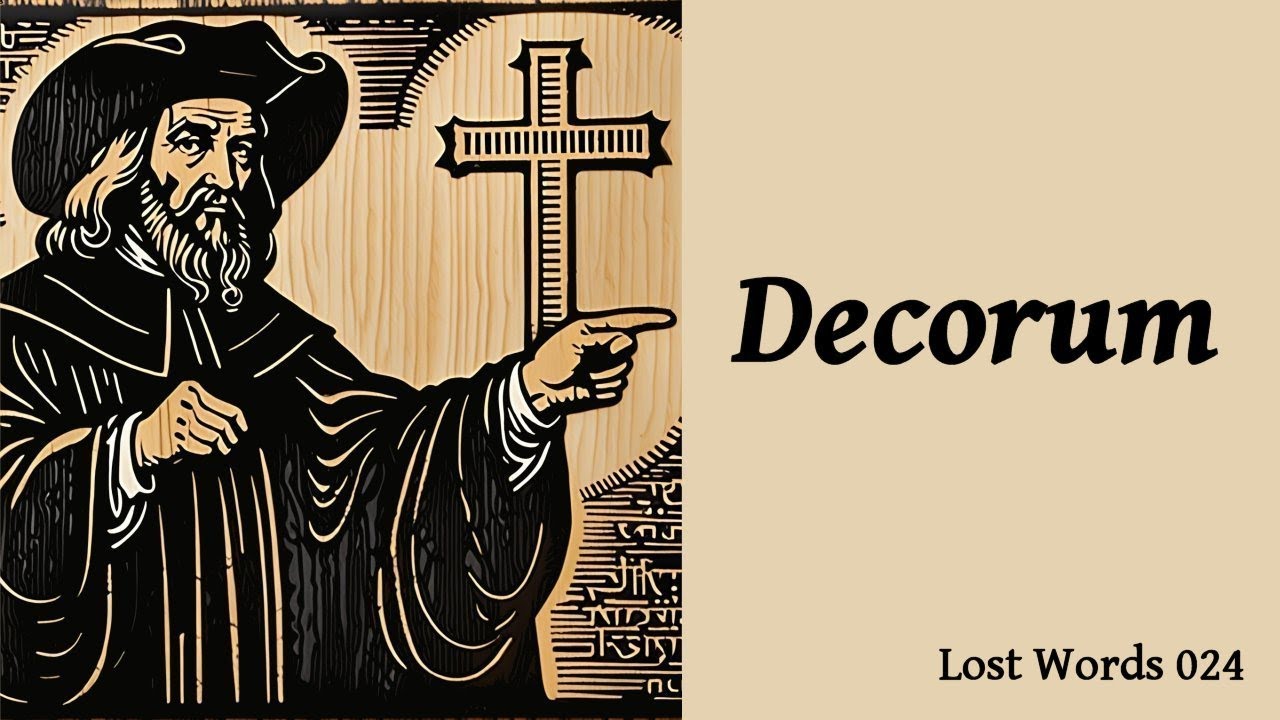Lost Words #024 - Decorum