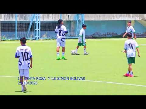 FUTBOL SANTA ROSA Y SIMÓN BOLIVAR