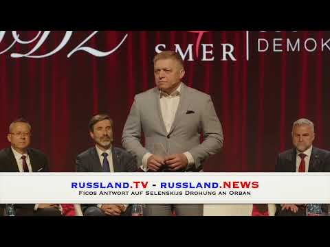 Ficos Antwort auf Selenskijs Drohung an Orban