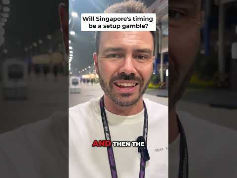 Singapore Setup Challenge Under the Lights | F1