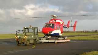 preview picture of video 'D-HAOE Start (HTM Helicopters)'