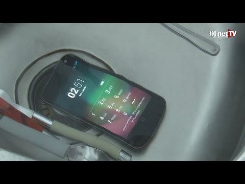 comment reparer iphone tombé dans l'eau