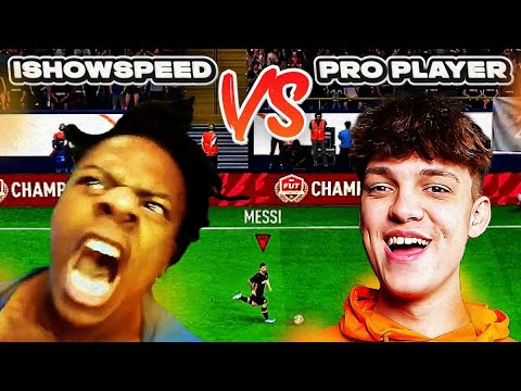 How I made IShowSpeed RAGE at FIFA…