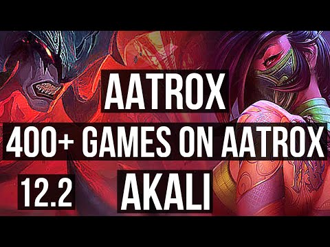AATROX vs AKALI (TOP) | 6/1/5, 400+ games | EUW Master | 12.2